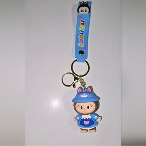 Blue Bunny Keychain Toy